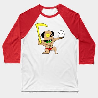 Dogs with knives Baseball T-Shirt